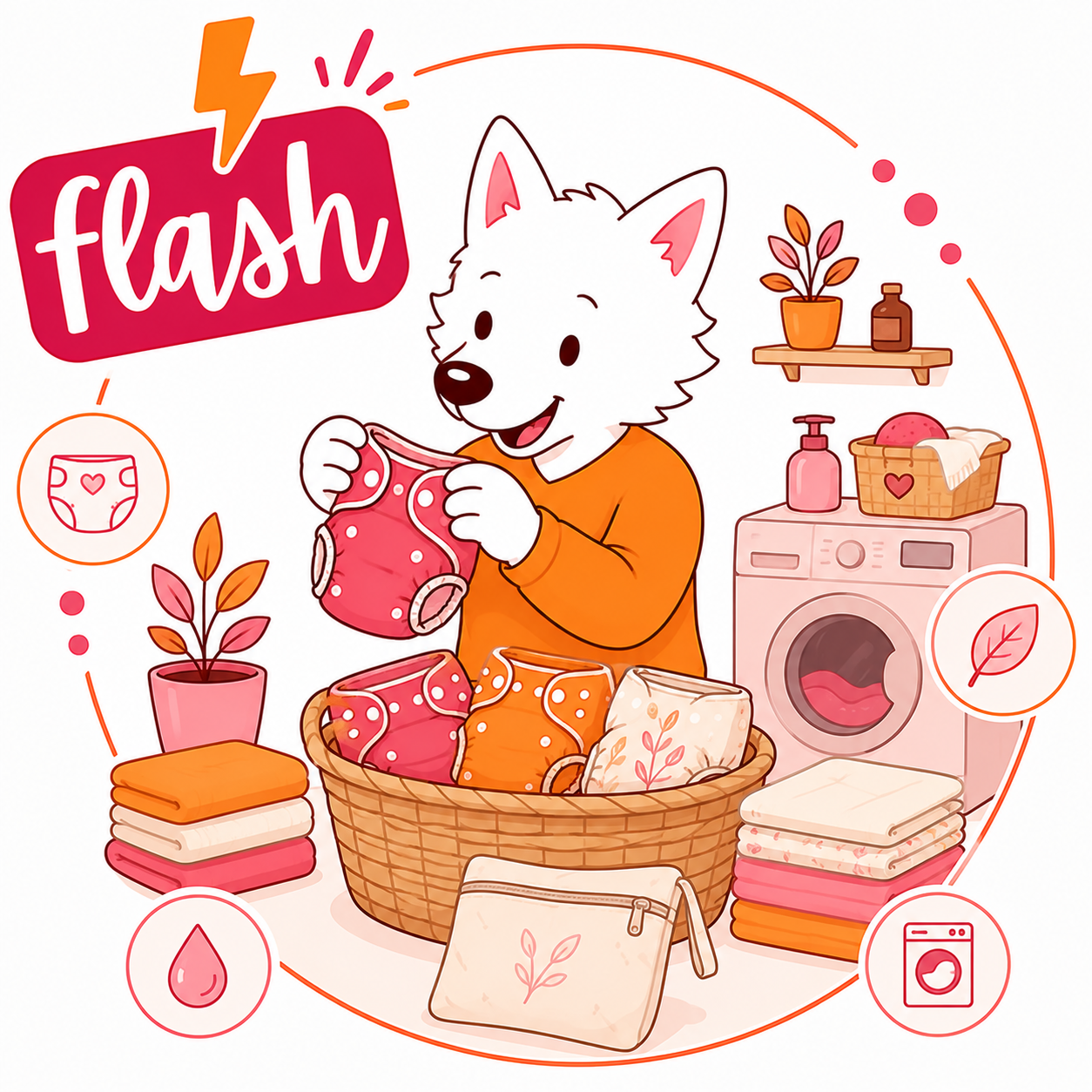 Le change physiologique et les couches lavables : pratiques respectueuses et durables en petite enfance