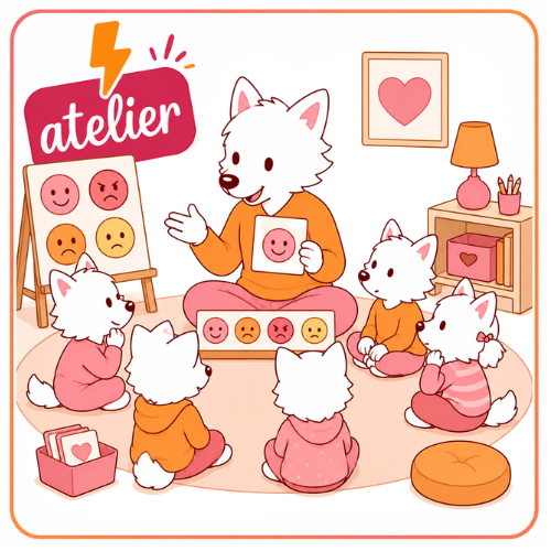 Les émotions : animer un atelier parents/enfant